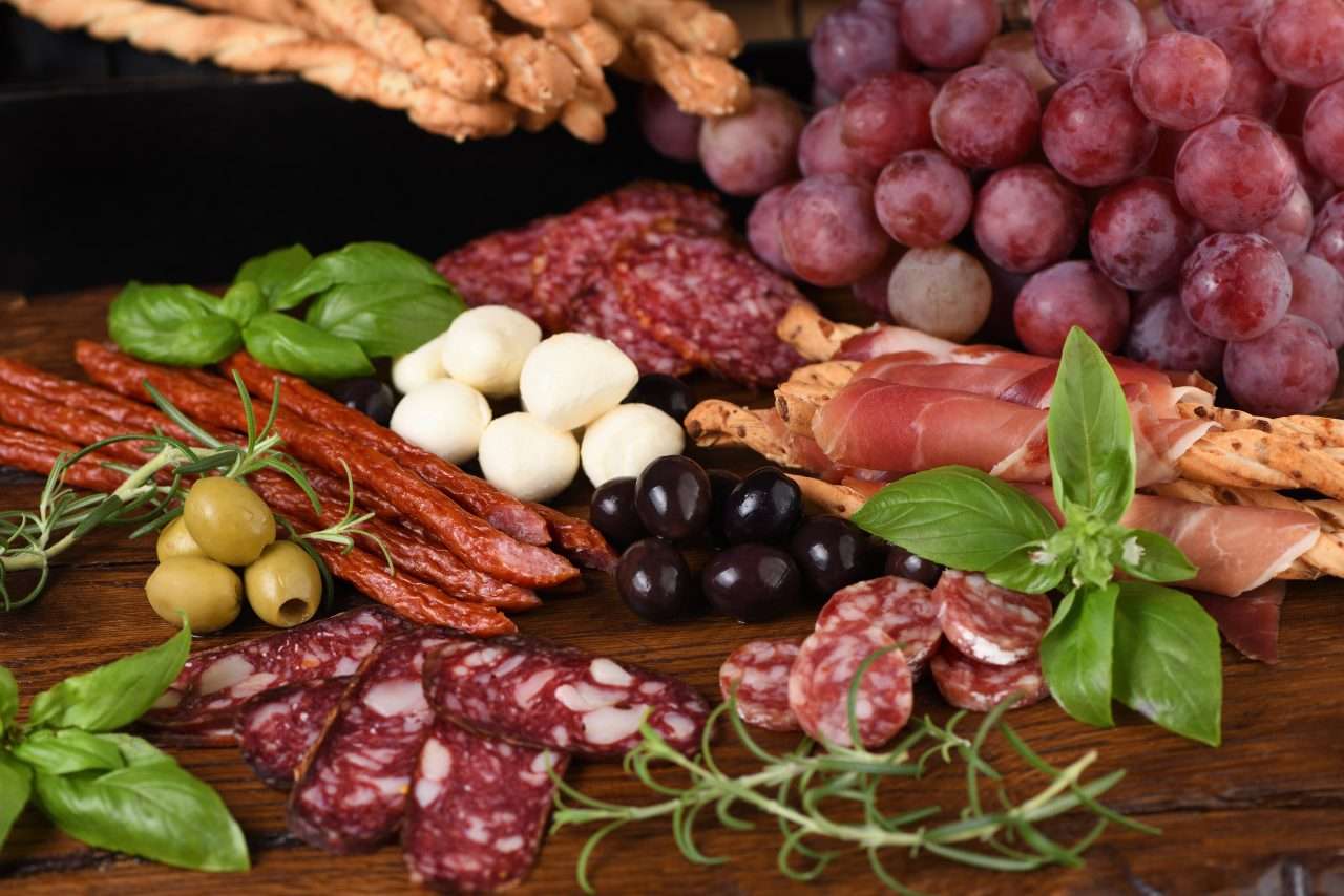 Antipasto och förrätt